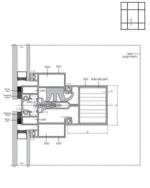 AFS50-5005-DÜŞEY-PROFİL