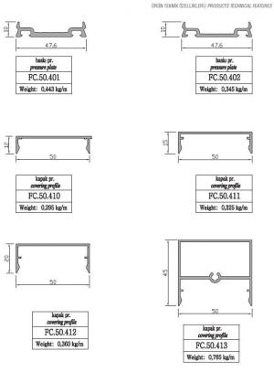 FC.50.401 - FC.50.402 - FC.50.410 - FC.50.411 - FC.50.412 - FC.50.413